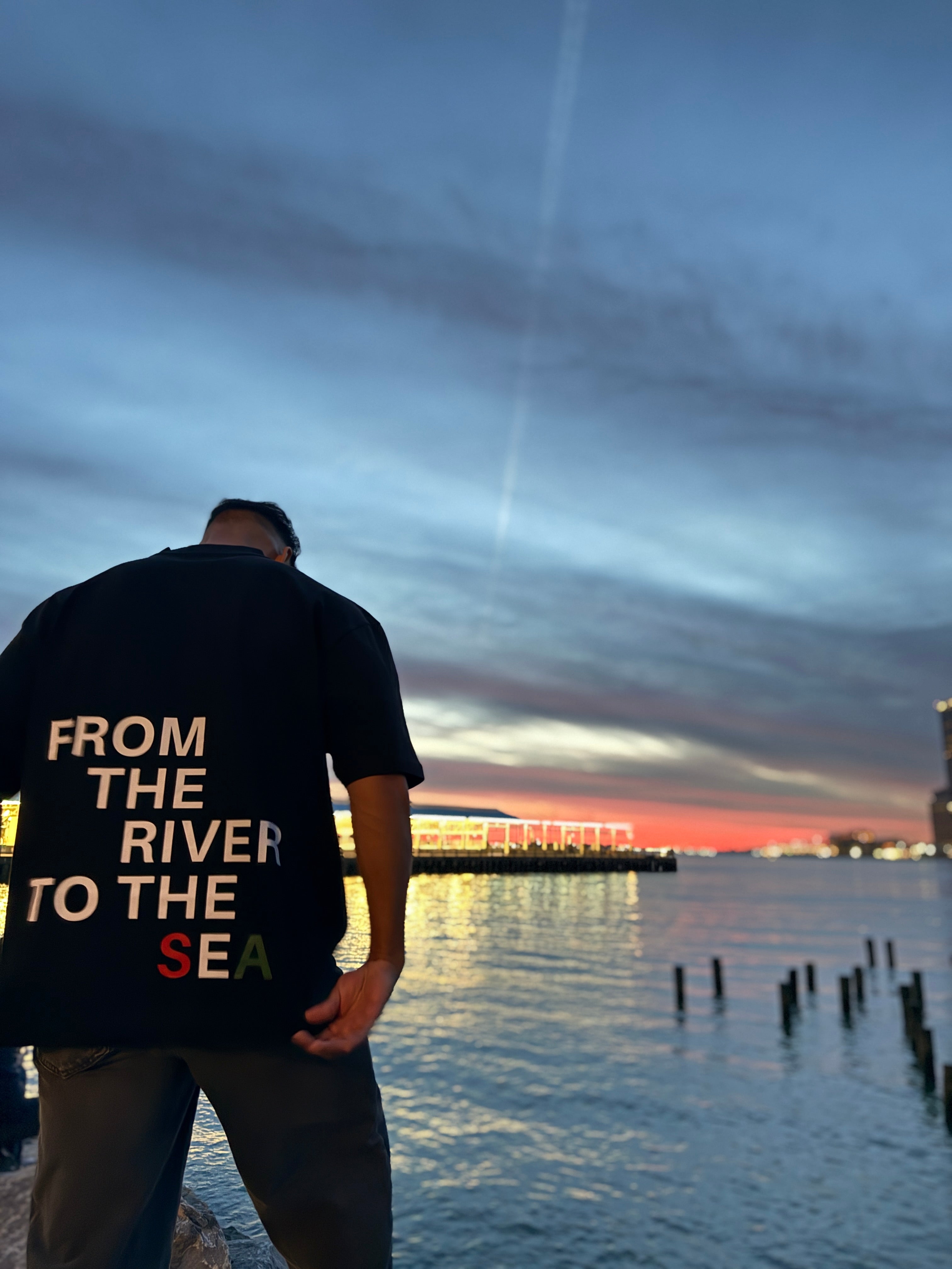 FROM THE RIVER TO THE SEA T-SHIRT