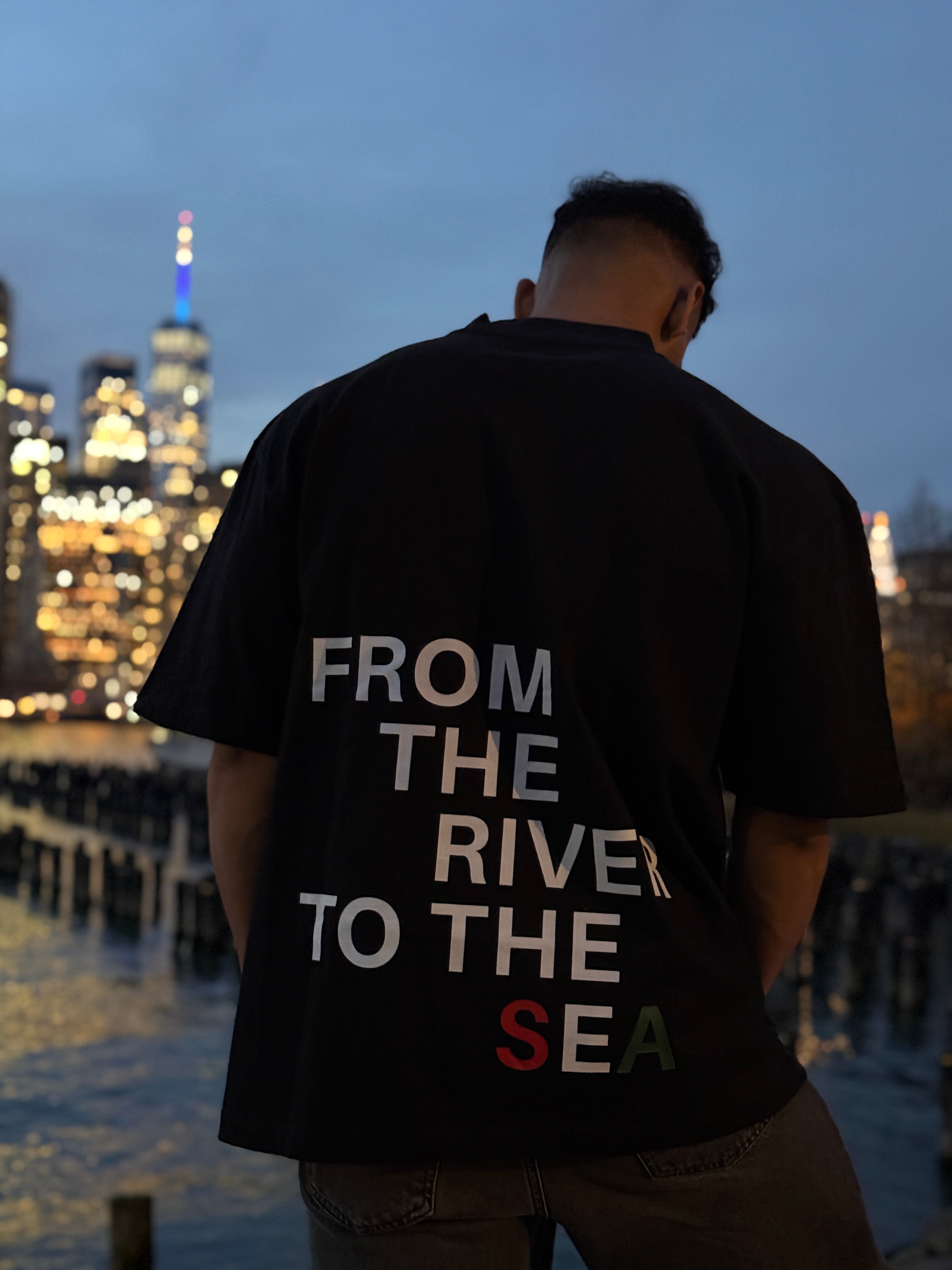 FROM THE RIVER TO THE SEA T-SHIRT